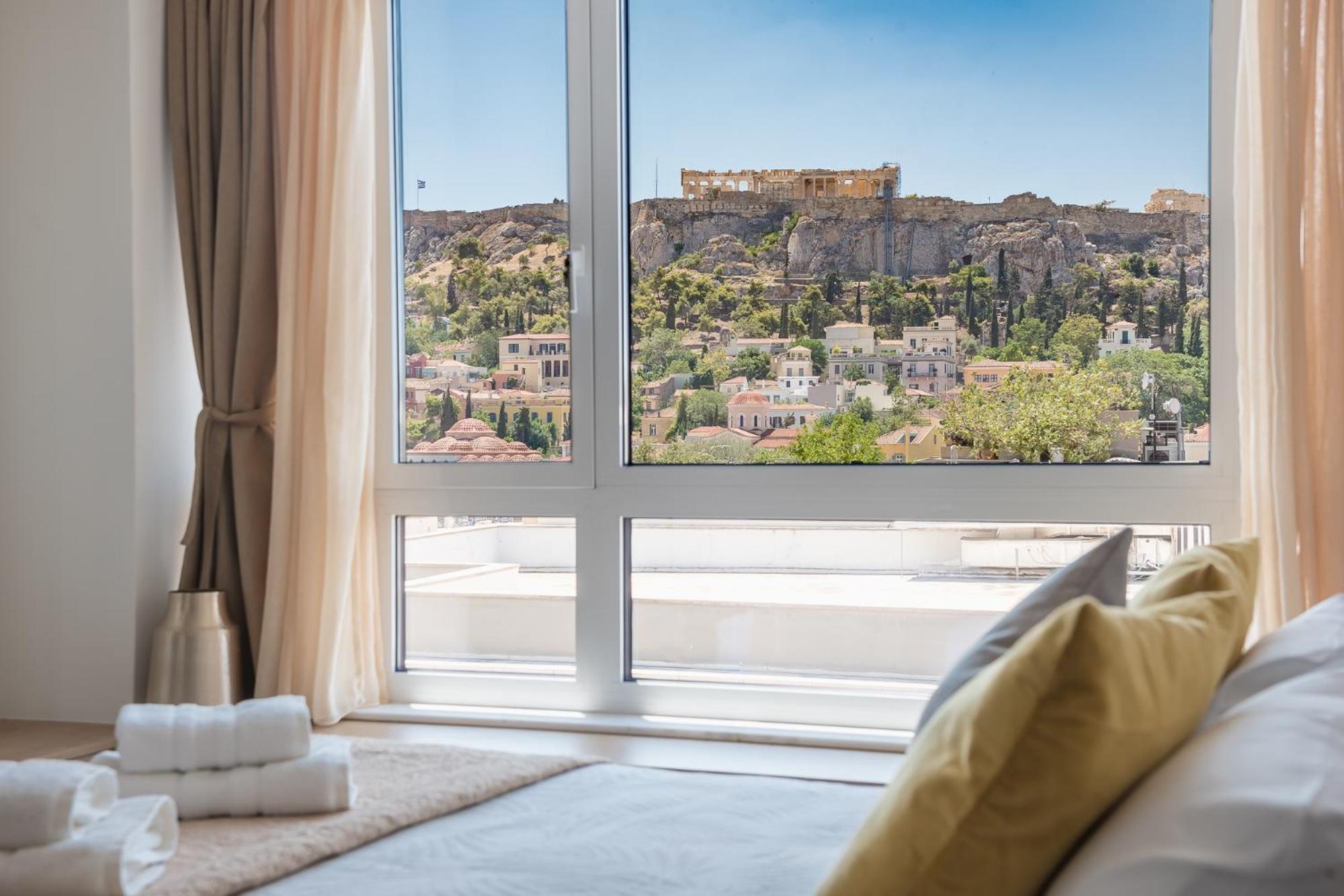 Spectacular Acropolis View In Monastiraki Appartamento
