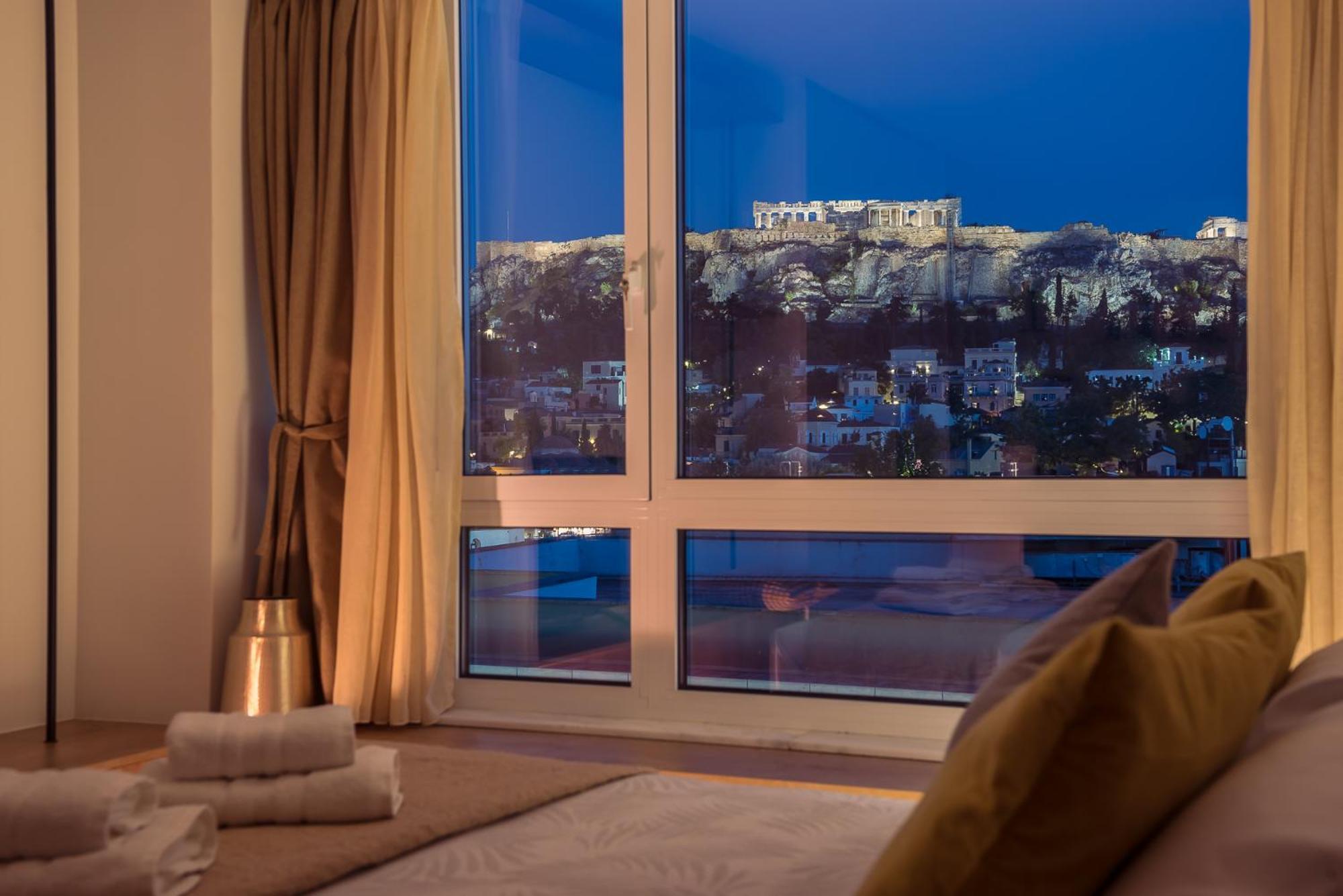 Spectacular Acropolis View In Monastiraki Appartamento Atene